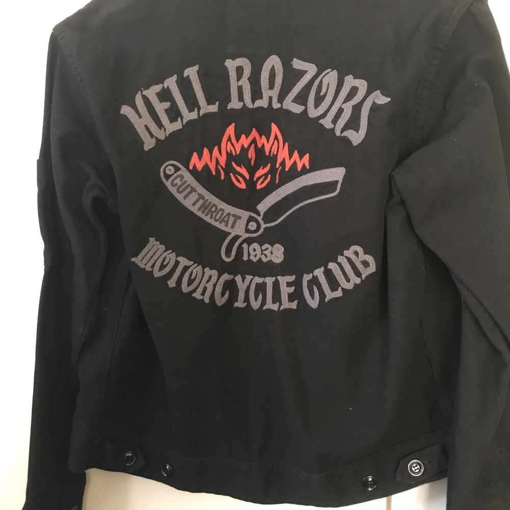 Johnson Motors Hell Razors MC Shop Jacket L